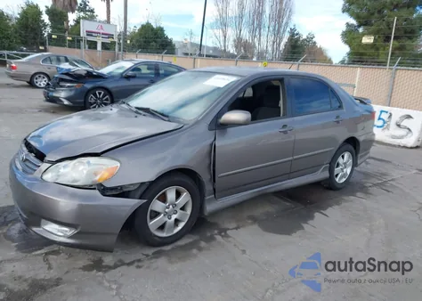 2004 Toyota Corolla S from USA, damaged, VIN 1NXBR32E84Z284836